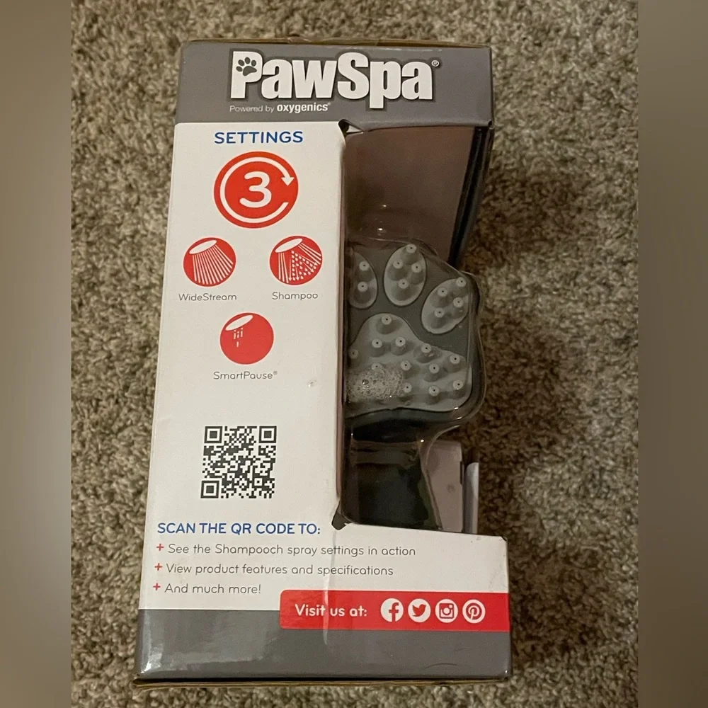 New in box Paw Spa